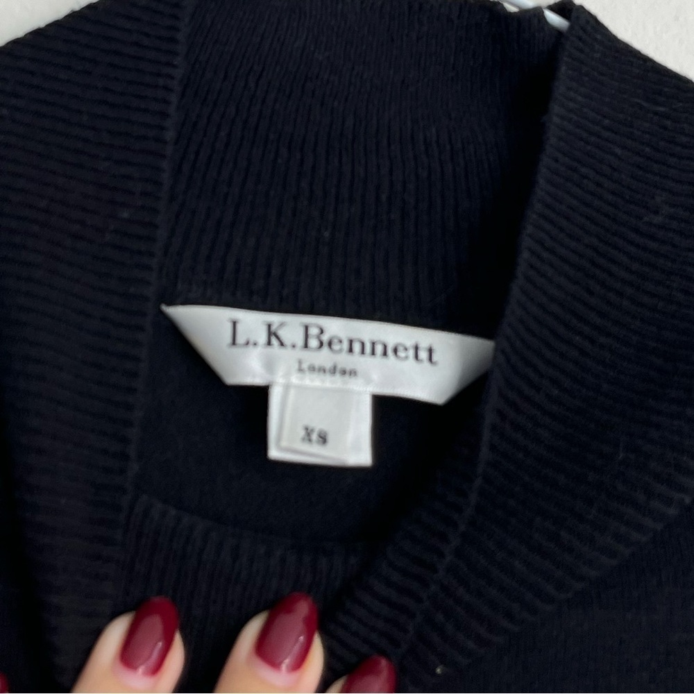 L.K. Bennett Long Sleeve Shirt - Picture 3 of 4